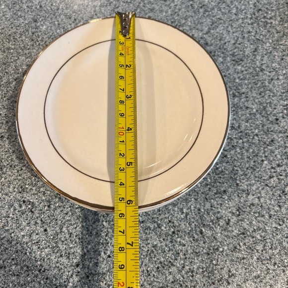 6” Philippe Richard Double Gold Band Plates (6 total) - Picture 4 of 6